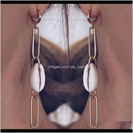 Fashion Jewelry Chain Shell Earrings S637 7Mzym Chandelier Ow6V9