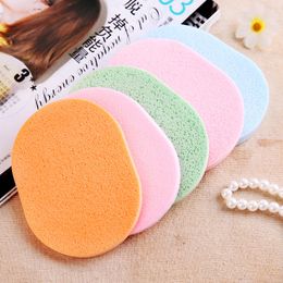 Cosmetic Beauty Makeup Remover Sponges Reusable Facial Face Deep Cleaning Cleansing Exfoliation Massage Oval Seaweed Sponge JY0554