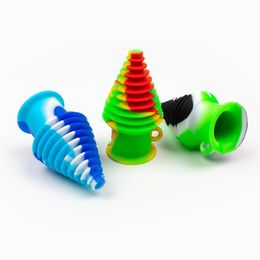 Silicone Smoking pipes Colourful factory outlet small weight silicones pipe