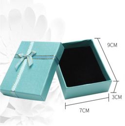 Boxes Packaging Display Jewelry 7 X 9 X 3cm Pearlescent Multicolor Gift Present Case Earring Necklace Jewelry Box jllhZK
