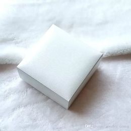 Cajas de embalaje de joyas blancas originales genuinas con almohada negra para pandora pulsera brazaletes collares pendientes de exhibición de joyería