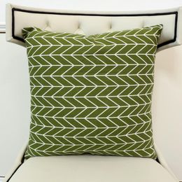 Cushion/Decorative Pillow 21 Kinds Modern Pillowcases For Home Decor White Green Decorative Sofa Cushion Cover Linen Cotton Throw Case Chair