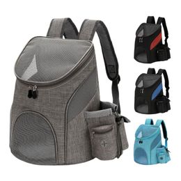 Dog Car Seat Covers Foldable Pet Carrier Backpack Bag Backpacks Cat Outdoor Travel Double Shoulder For Hiking