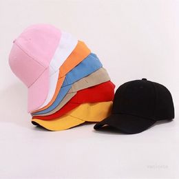 Party Supplies Adult advertising hat multi Colour summer sunscreen cotton baseball hat Party Hats T2I52048