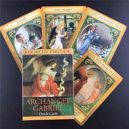 Archangel Gabriel Oracles s English Tarots for Friend Party Entertainment Board Game Toys Divination Playing Cards