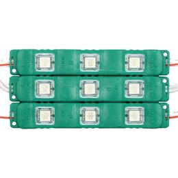 New 5050 3LEDs Led Modules Lights With Cover Lens Waterproof Injection ABS Led Lights Modules 12V Best For Billboard Backlight