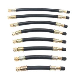 braid wheels Australia - Vehicle Tire Valve Hoses Intake Pipe Various Braided Flexible Inflatable Rubber Hose Steel Wire Car Wheels Tyre Valves Stems Extensions Tube Adapter