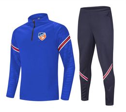 21-22 FC Cincinnati Men's leisure sports suit semi-zipper long-sleeved sweatshirt outdoor sports leisure training suit size M-4XL