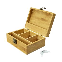 165*221 MM Large Wood Storage Case Box for Smoking Tobacco Multi Use Storage Wood Case Smoke Accessories