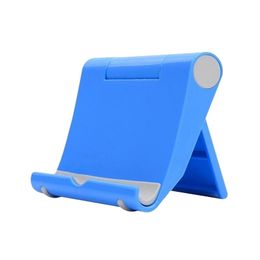 Mobile Phone Desk Stand 7 Colours Phone Holder Tripod Plastic Adjustable Foldable Universal Non-slip Phone Table Holder Stand New