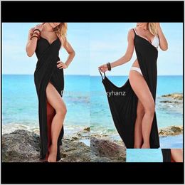 Swimwear Womens Clothing Apparel Women Summer Bathing Suits Long Cover Up Sarong Big Plus Size Many Colours Beach Dress1 Xk