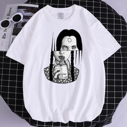 Mens Womens Unisex T Shirts Street Print 2021 Poisonous Girl Tee Clothes Crewneck TShirts S-XXXL Breathable Casual Wear Anime2572