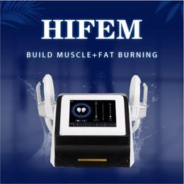 2022 EMS Muscle Stimulator Body Shaping Belly Muscle Gain Tesla Fat Loss HIEMT Emslim Slimming Machine