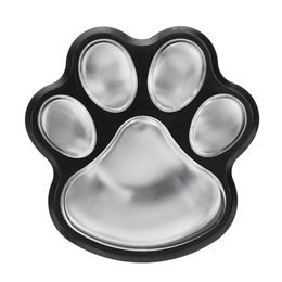 Solar Power 4 LED Dog Animal Paw Print Light for Outdoor Garden Path - Colorful