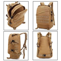 40L Military Backpack Rucksack Tactical Backpack Tactical Bag Army Travel Outdoor Sports Bag Waterproof Hiking Hunting Camping Y0721