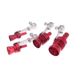 Auto Car Exhaust Silencer Muffler Turbo Sound Whistle Exhaust Pipe Aluminum Marmitta Car-Styling 5 Colors Whistles