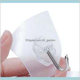 Rails Housekeeping Organization Home Garden Hooks Strong Transparent Suction Cup Sucker Hanger For Kitchen Bathroom Key Holder Wall Ho