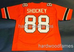 custom JEREMY SHOCKEY MIAMI HURRICANES JERSEY stitched add any name number
