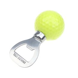 2021 Golf Ball-Shaped Beer Bottle Opener Stainless Steel Beer Opener Corkscrew Home Bar Kitchen Accessory 8 Colours