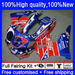 Bodys Kit For HONDA CBR 893RR 900RR 893 900 CC 89 90 91 92 93 Bodywork 36No.99 CBR900RR CBR893RR 1989 1990 1991 1992 1993 CBR900 CBR893 RR Red blue new 89-93 OEM Fairing