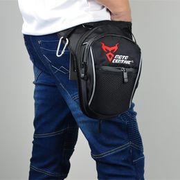 Motocentric Motocicleta gota perna saco homens cavaleiro motocross coxa quadril bum fanny embalagem à prova d 'água à prova de bicicleta ao ar livre cintura bolsos