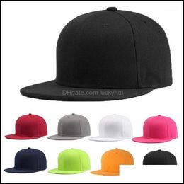 Hats Caps Hats, Scarves & Gloves Fashion Aessories Ly Sports Baseball Cap Blank Plain Solid Snapback Golf Ball Street Hat Men Women1 Drop De