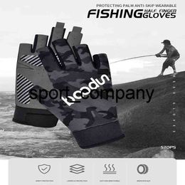 Half-finger Cycling Sports Gloves Breathable Anti-slip Shockproof Cycling Hiking Hunting Outdoor Gloves Shockproof Non-slip