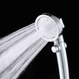 3 Modes Bath Shower Head Handheld High-Pressure Water-Saving Filtration Showerhead Adjustable Bathroom Accessories SPA Nozzle H1209