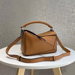 Designer-luxury designer handbag geometric stitching cross-body bag star with one shoulder fashion elegant classic