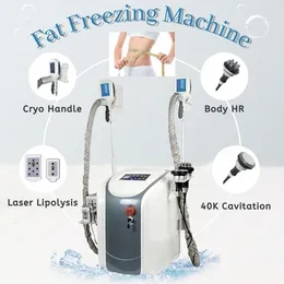 Portable Cryolipolysis Vacuum Therapy Slimming Machine Lipolaser Reduce Weight Machine Cavitation Slimming RF Skin Tightening Machine