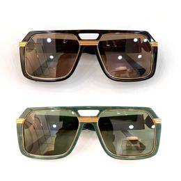 Luxusmarken-Designer-Brille 4339, elegante Sonnenbrille für Herren, Retro-Strahlenschutz, modischer Herrenrahmen, Top-Qualität, trendige Sonnenbrille im berühmten Stil mit Etui
