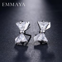 Fashion Stud Earrings For Women Black Cute Bow Tie Brincos Jewellery Accessories Wholesales