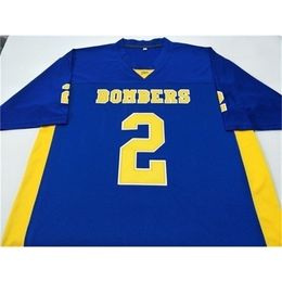 00983421 Bombers #2 Ezekiel Elliott Burroughs Ohio Dak Saquan real Football Jersey Size S-4XL or custom any name or number jersey