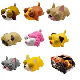 Creative Cute Sleeping Pet Dog Fidget Sensory Decompression Toy Gift for Children DHL FREE YT199502