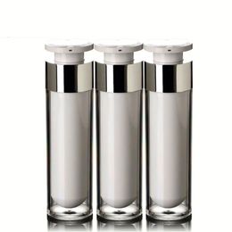 50G 50ML Upscale Acrylic Airless Pump Vacuum Bottles-Empty Portable Cosmetic Makeup Storage Containers Lotion Pump Bottle Storage