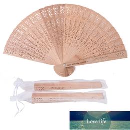 Personalised Wooden hand fan Wedding Favours and Gifts For Guest sandalwood Wedding Decoration Folding Fans Factory price expert design Quality Latest