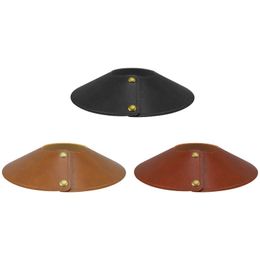 Lamp Covers & Shades Lampshade Cover Leather For Floor Light Replacement Simple And Classic Warm Atmosphere Decorative Many Small Benefit