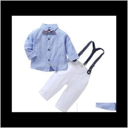 Crossborder Special For Boys Spring Baby Gentleman Sling Cheque 2 Piece Size 80120Cm S96Jp Clothing Sets I4Qgk