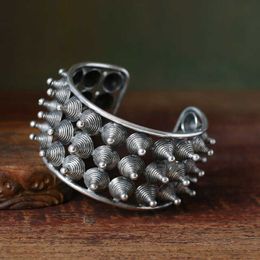 >>ethnic Jewelry Tribal Miao Handmade Bracelet Q0720