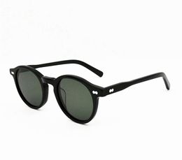 Modedesigner-Sonnenbrille von MILTZEN für Männer und Frauen. Vintage-Brille in runder Form. Klassischer Trend, wilder Stil, Top-Qualität. Anti-Ultraviolett-Schutz, mit Box