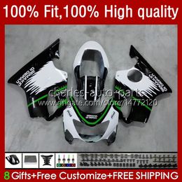 Injection Bodywork For HONDA CBR600F4i CBR600 F4i Green line 04 05 2006 2007 Kit 55No.245 CBR 600F4i 600 F4i FS CC F4 i 2004 2005 06 07 600CC CBR600FS 04-07 OEM Fairing