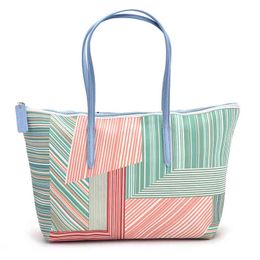 Shopping Bags Shopping BagsLadies Brand Leather Tote Shoulder Hand Bags Women's Classic Pattern Print School Office Travel Laptop Zipper Beach Bag 220301