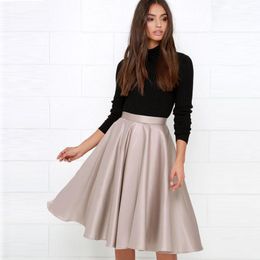 Skirts Short Casual Wear Saias Mulher Faldas A Line Skirt Woman Zip Closure Shorts Girl 1