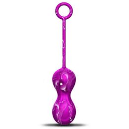 NXY Eggs Purple kegel Balls Set Vagina Tighten Toys for Woman Training Sex Kegel Exerciser 1207