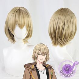 Other Event & Party Supplies Rutile Cosplay Wig Promise Of Wizard Blond Short Heat Resistant Synthetic Hair Halloween Carnival Role Play + F