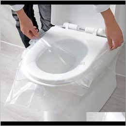 Toilet Aessories Bath Home & Gardentoilet Seat Er Set Disposable Guard 30Pcs Sticker Paper Pad For Travel Camping Bathroom Aessiories Ers Dro