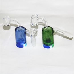 Hookahs Straight 90 degree ash reclaim catcher adapter 18mm 14mm male female for water bongs pipes 5ml silicone containers glass bowls