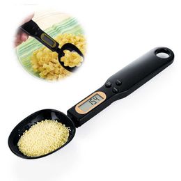 500g/0.1g Creative Measuring Spoon Scale Mini Electronic s Portable Flour Seasoning balance cuisine 210615