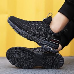 2021 Arrival Top Quality Sports Running Shoes Mens Fly Knit Comfortable Breathable Outdoor Trainers Sneakers SIZE 40-45 Y-8809