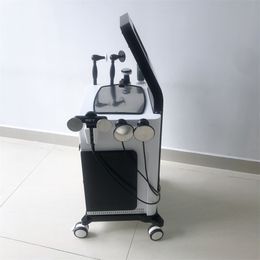 Mulltifunction massager ESWT Pneutic shockwave With RF Tecar ultrasound wave Equipment to body pain relief